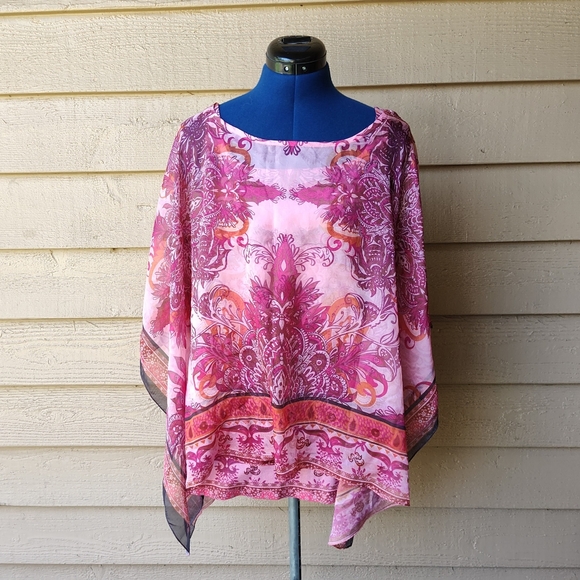 Christopher & Banks Floral Tank & Cover Set - Picture 1 of 8